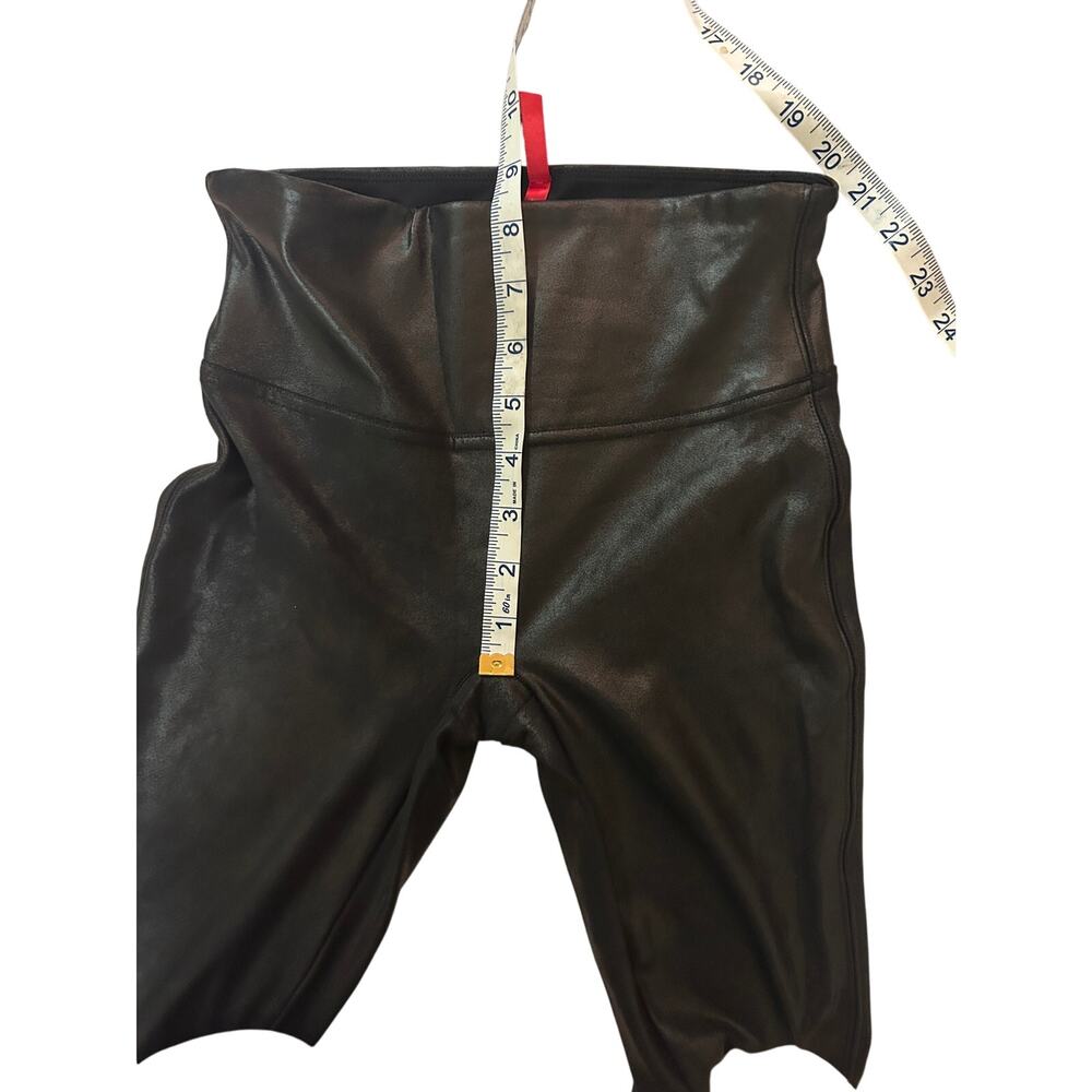 SPANX Faux leather legging| Size SM Petitr - Picture 7 of 10